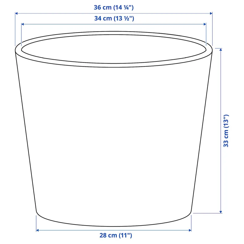 IKEA SOJABÖNA, Кришка горщика, сірий/зелений, 9 см 305.865.75 фото №5