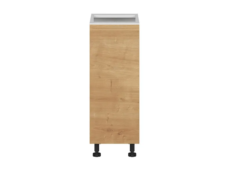 BRW Кухонна шафа висотою 30 см з вантажним кошиком дуб арлінгтон, дуб альпійський білий/арлінгтон FH_DC_30/82_C-BAL/DAANO фото №1