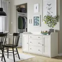 IKEA HAUGA ХАУГА, сервант, белый, 140x84 см 604.072.66 фото thumb №4