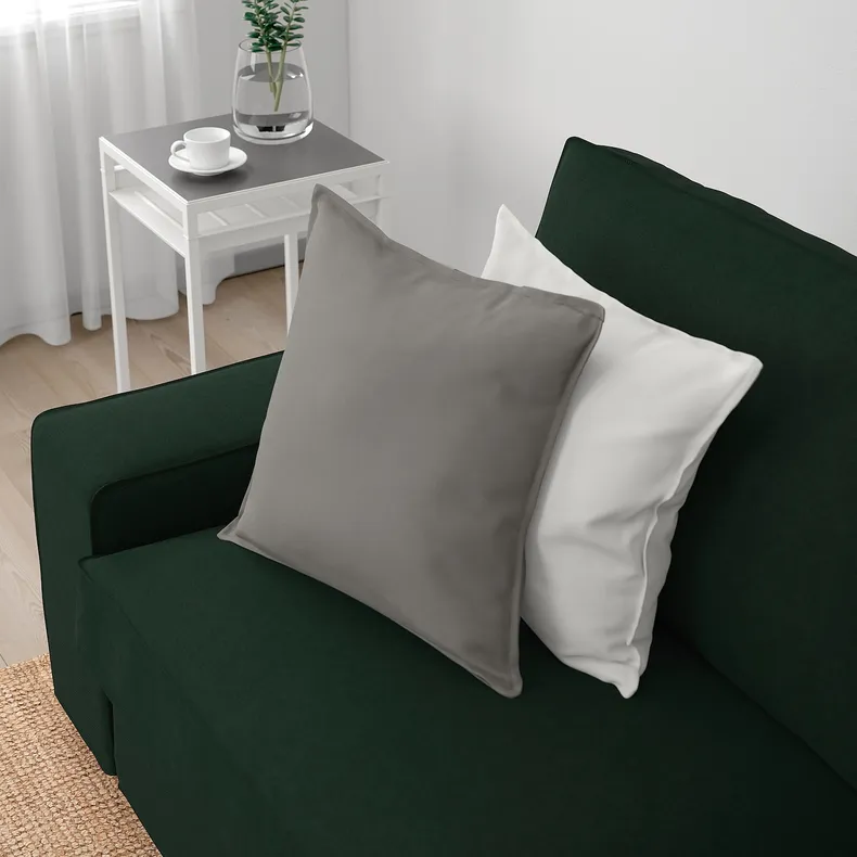 IKEA KIVIK КІВІК, диван U-подібної форми, 7-місний, Талміра темно-зелена 495.277.03 фото №3