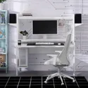 IKEA FREDDE ФРЕДДЕ / MATCHSPEL МАТЧСПЕЛ, геймерский стол и стул, белый / светло-серый 295.374.25 фото thumb №2