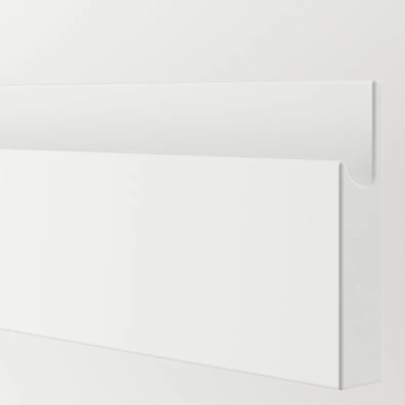 IKEA VOXTORP ВОКСТОРП, фронтальная панель ящика, матовый белый, 60x10 см 102.731.89 фото №2