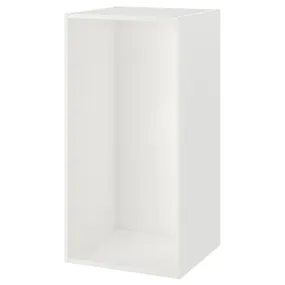IKEA PLATSA ПЛАТСА, каркас, білий, 60x55x120 см 503.309.46 фото