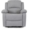 Масажне крісло MEBEL ELITE BONO 2, тканина: сірий фото thumb №9