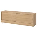 IKEA TONSTAD ТОНСТАД, тумба под ТВ, дуб, 178x37x55 см 004.893.02 фото thumb №1