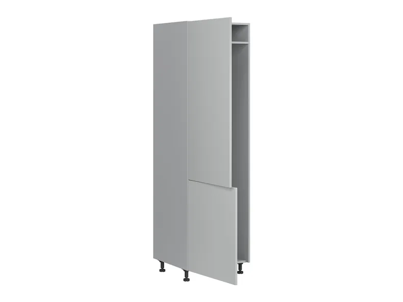 BRW Холодильник Top Line 60 см вбудований в кухонну шафу зліва світло-сірий матовий, гренола сірий/світло-сірий матовий TV_DL_60/207_L/L-SZG/BRW0014 фото №3