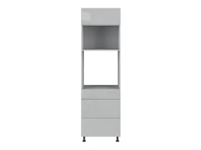 BRW Top Line 60 см навесной кухонный шкаф с ящиками серый глянец, серый гранола/серый глянец TV_DPS_60/207_2SMB/SMB/O-SZG/SP фото