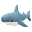 IKEA BLÅHAJ БЛОХЕЙ, іграшка м’яка, акула, 55 см 205.406.63 фото thumb №1