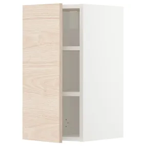 IKEA METOD МЕТОД, навесной шкаф с полками, белый / аскерсундский узор светлый ясень, 30x60 см 494.670.92 фото