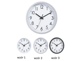 BRW класичний настінний годинник 20 см мікс кольорів 076788 фото