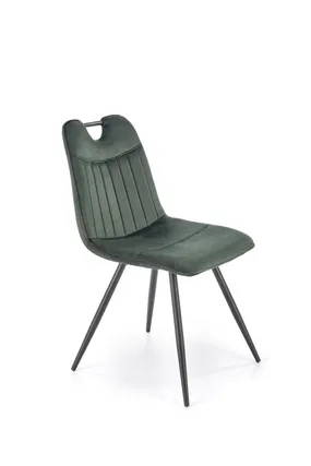 Кухонний стілець HALMAR K521 темно-зелений фото