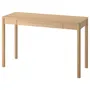 IKEA TONSTAD ТОНСТАД, письмовий стіл, дуб дубовий, 120x47 см 605.382.05 фото