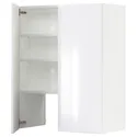 IKEA METOD МЕТОД, навесной шкаф д / вытяжки / полка / дверь, белый / Рингхульт белый, 80x100 см 795.042.91 фото thumb №1