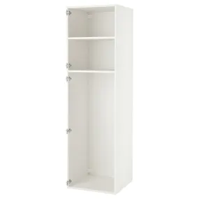 IKEA ENHET ЭНХЕТ, высокий шкаф с 2 полками, белый, 60x210 см 005.142.07 фото