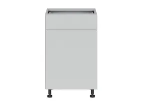 BRW Базовый шкаф Top Line для кухни 50 см правый с ящиком soft-close светло-серый матовый, греноловый серый/светло-серый матовый TV_D1S_50/82_P/STB-SZG/BRW0014 фото
