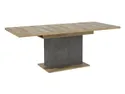 BRW Раскладной стол Ricciano 160/200x90 бетон темно-серый/дуб вековой BNCI/DAKL фото thumb №2