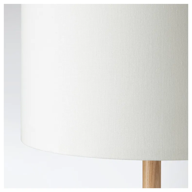 IKEA LAUTERS ЛАУТЕРС, настільна лампа, ясен / білий 504.048.95 фото №9
