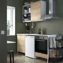 IKEA ENHET ЭНХЕТ, кухня, белый / имит. дуб, 183x63.5x222 см 293.374.93 фото thumb №2