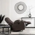 Масажне крісло MEBEL ELITE BOX, екошкіра: темно-коричневий фото thumb №4