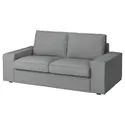 IKEA KIVIK КІВІК, 2-місний диван, ТІББЛЕБЮ бежевий/сірий 094.405.99 фото thumb №1