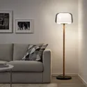 IKEA EVEDAL ЭВЕДАЛЬ, светильник напольный, мрамор / серый 403.585.92 фото thumb №2