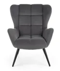 Мягкое кресло HALMAR TYRION, серый фото thumb №7