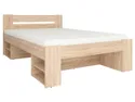BRW Кровать двуспальная с ламелями BRW NEPO PLUS 140х200 см, дуб сонома LOZ3S-DSO фото thumb №1