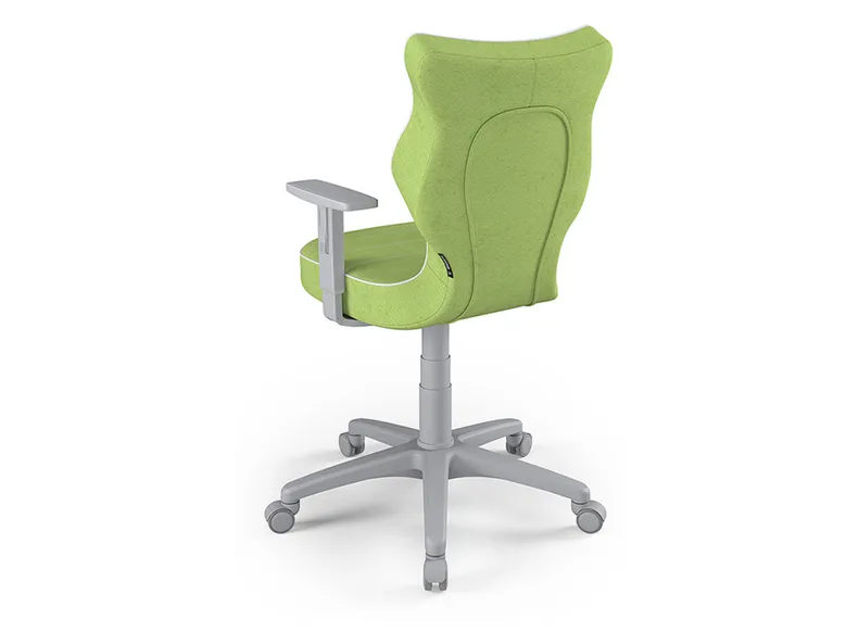 BRW Молодежное вращающееся кресло зеленого цвета размер 6 OBR_DUO_SZARY_ROZM.6_VISTO_05 фото №3