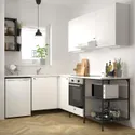 IKEA ENHET ЕНХЕТ, кутова кухня, антрацит / білий 693.379.95 фото thumb №2