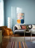IKEA BUDDINGE БУДДИНГЕ, ковер, безворсовый, Многоцветный / полосатый узор ручной работы, 170x240 см 105.141.79 фото thumb №4