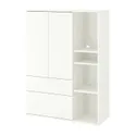 IKEA VIHALS ВИХАЛС, модуль для хранения, белый, 105x37x140 см 904.832.68 фото thumb №1