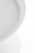 Журнальний стіл круглий HALMAR ALEXIS 50x50 см, білий фото thumb №4